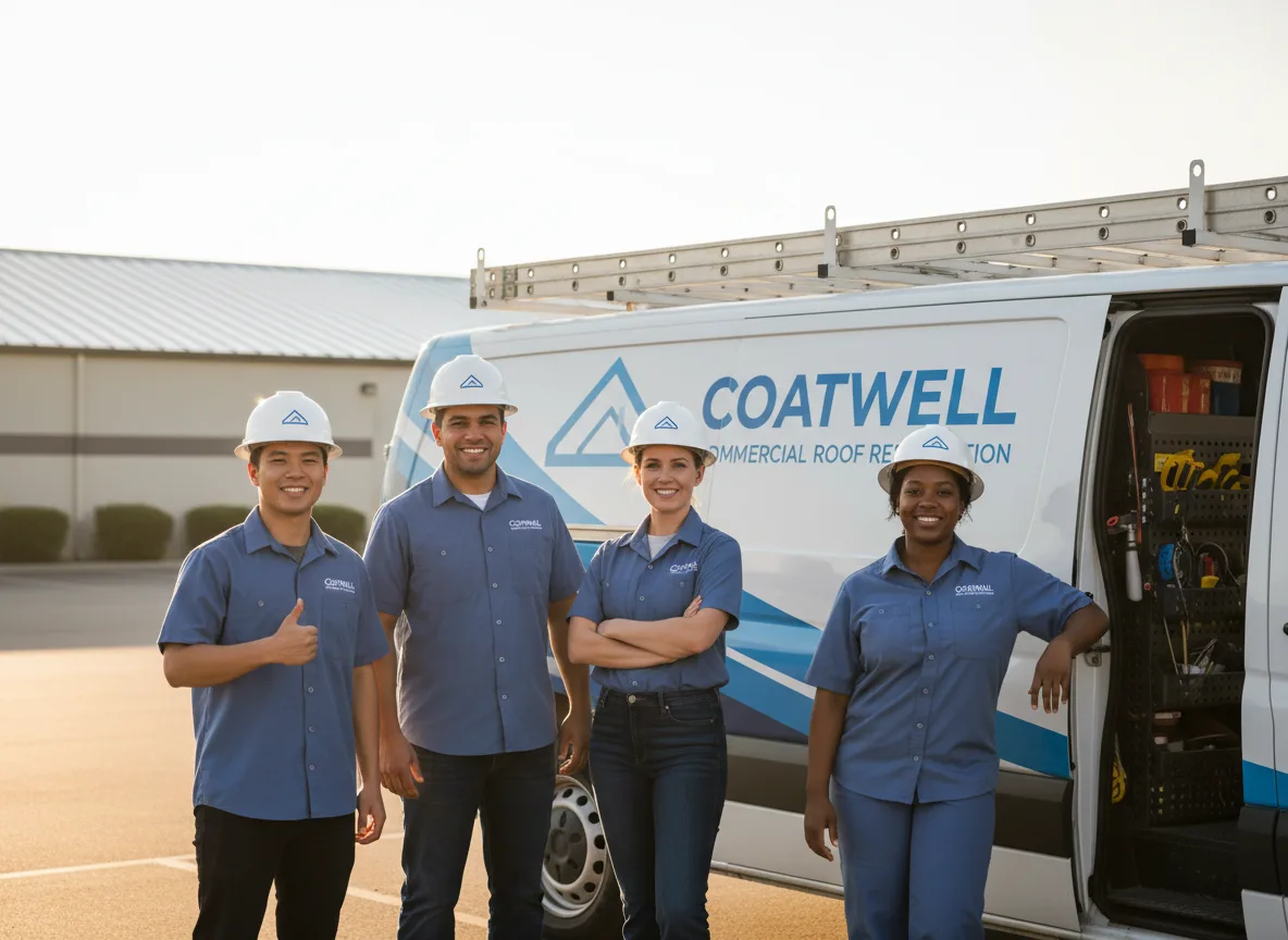 Commercial roof coating company in Gentry, MO